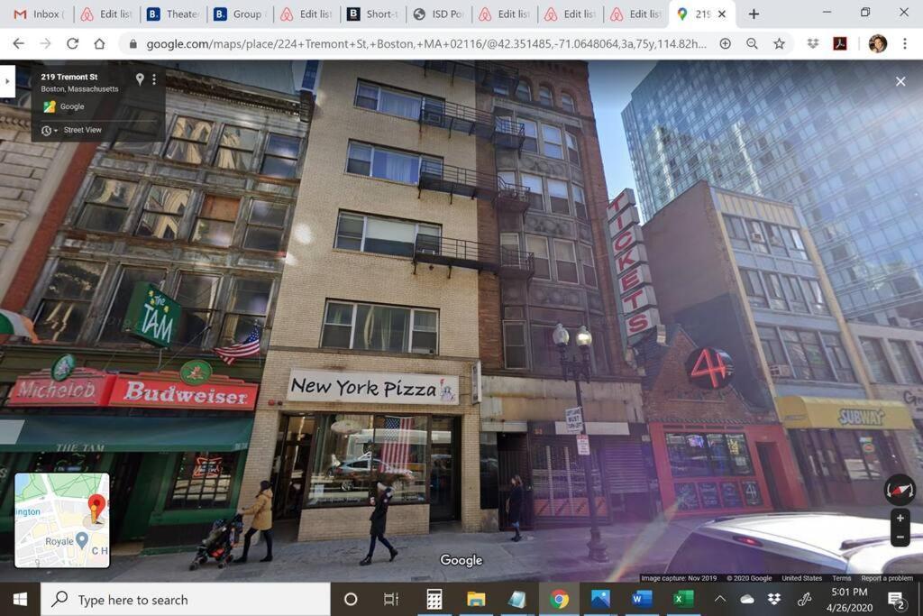 בוסטון Downtown Studio Apt, Perfect For Medical Workers מראה חיצוני תמונה